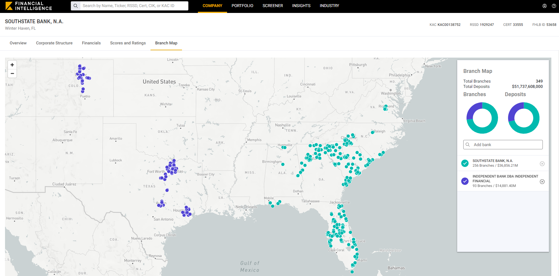 Branch-Map-Southstate-Independent-Bank-Final