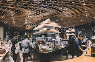 Cafe barista restaurant ai thumbnail