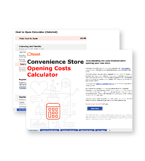Convenience cost of opening calc THUMB