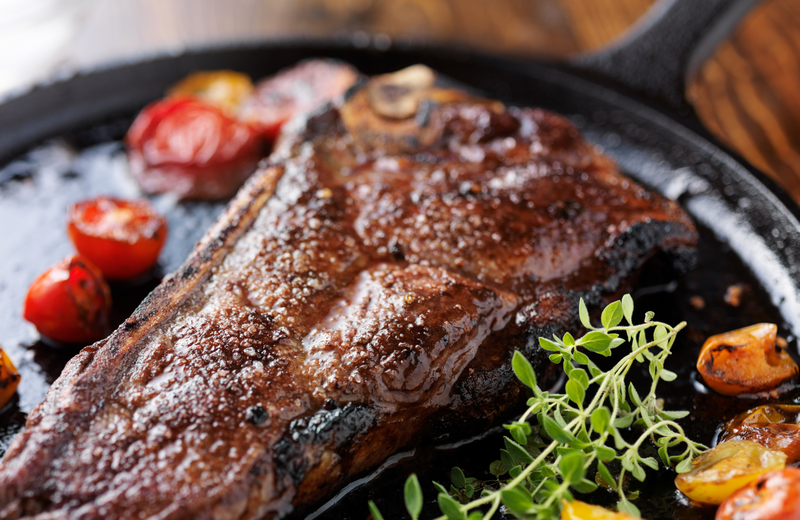 rest steak thumb