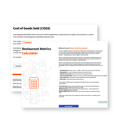 Thumbnail Restaurant Metrics