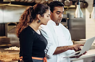 Management benefit staff mobile