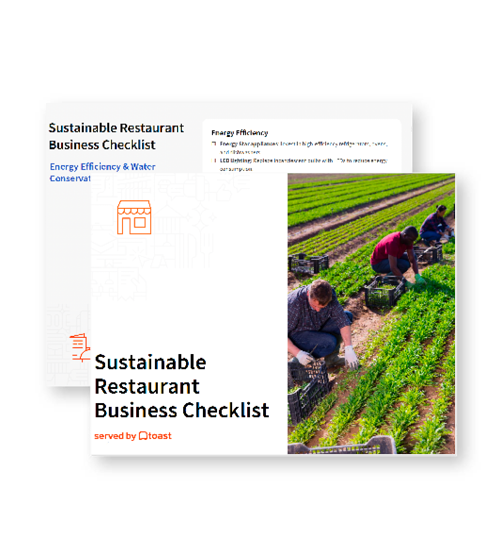 Sustainable Restaurant Business Checklist THUMB