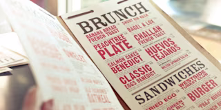 Restaurant menu