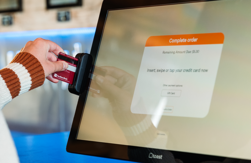 Restaurant deposit tracking