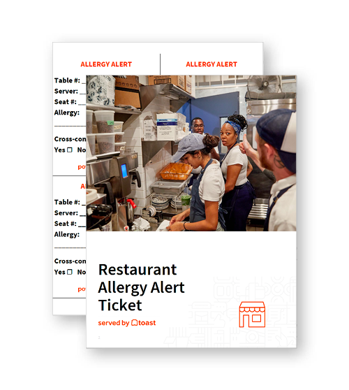 Restaurant allergy alert THUMBNAIL