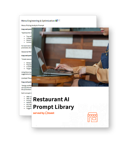 AI Prompt Library for Restaurants THUMBNAIL