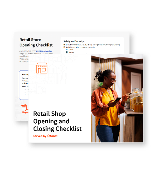 retail shop checklists THUMBNAIL