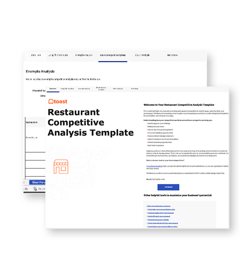 Competitive analysis template THUMB