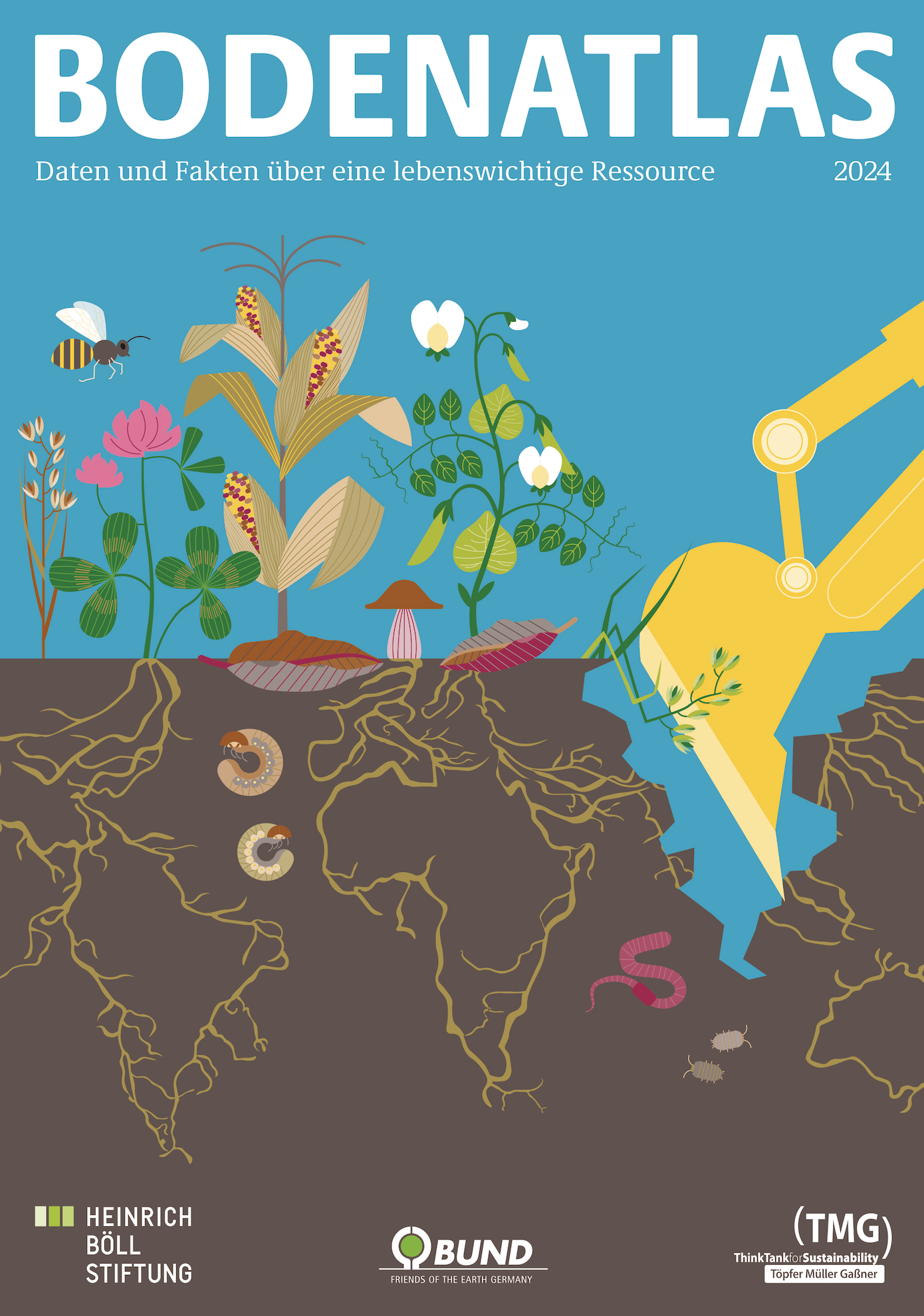 Bodenatlas 2024: Boden schützen – Ernährungssicherheit, Klima- und Naturschutz zusammen denken 