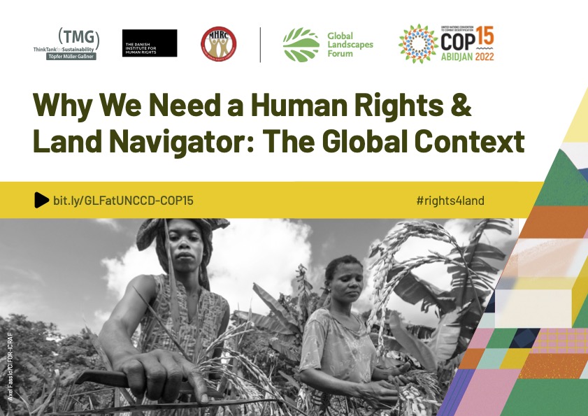Why We Need a Human Rights & Land Navigator: The Global Context