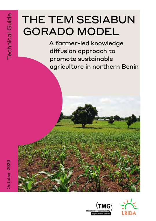 The Tem Sesiabun Gorado model - A farmer-led knowledge diffusion approach to promote sustainable agriculture in northern Benin 