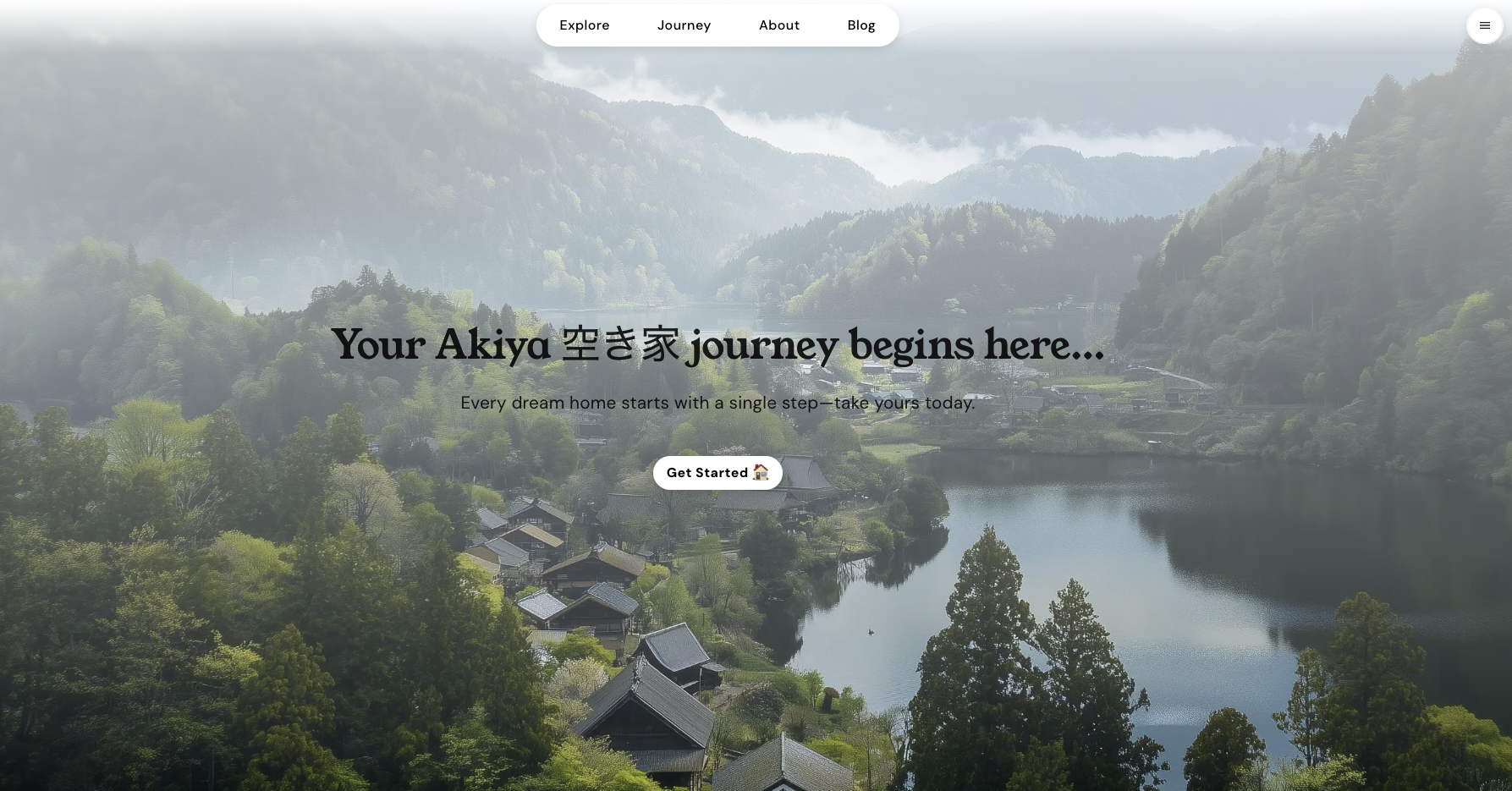Akiya Air website