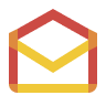 Icon of an open envelope.