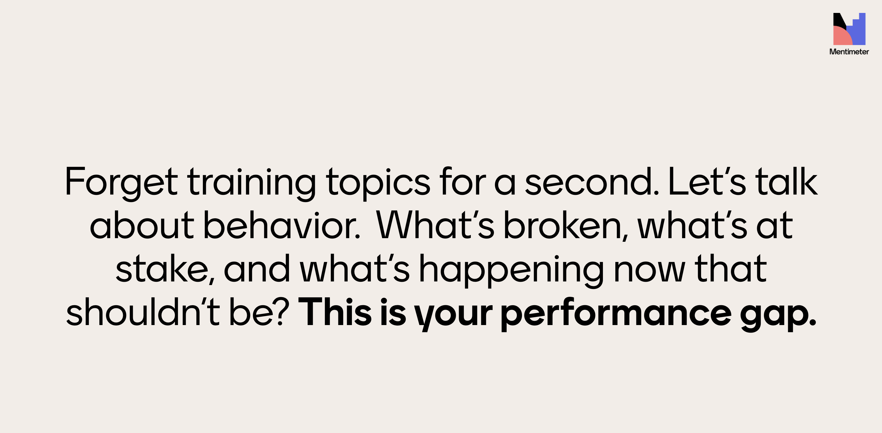 Performance Brief Builder Template