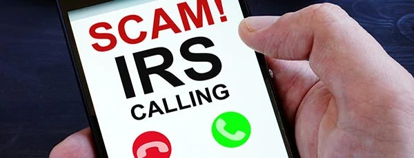 IRS scam phone call