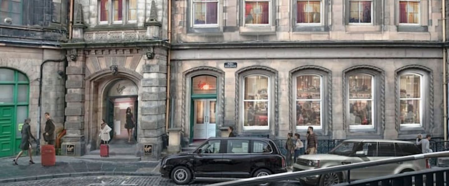 Rendering of Virgin Hotels Edinburgh