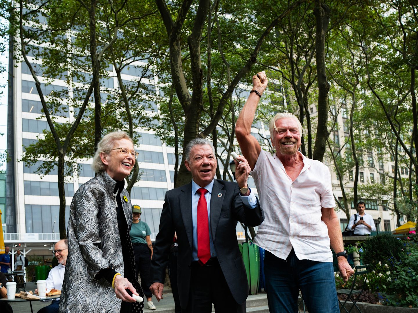 Mary Robinson_Richard Branson_Juan Manel Santos_UNGA 2025