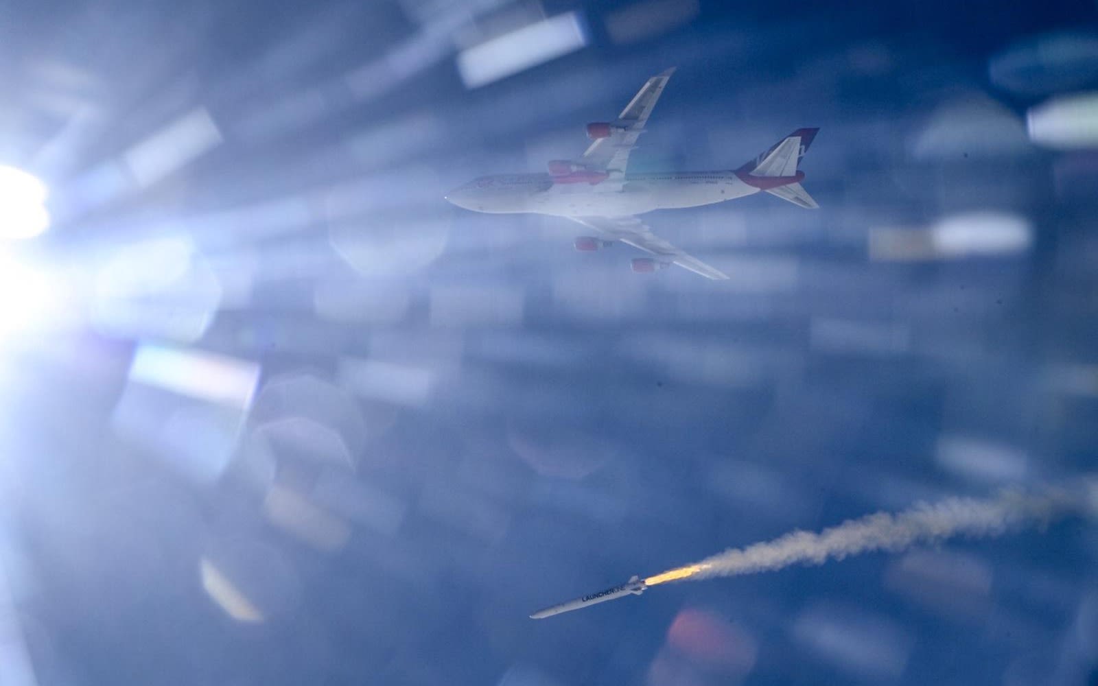 Virgin Orbit's LauncherOne rocket takes off 