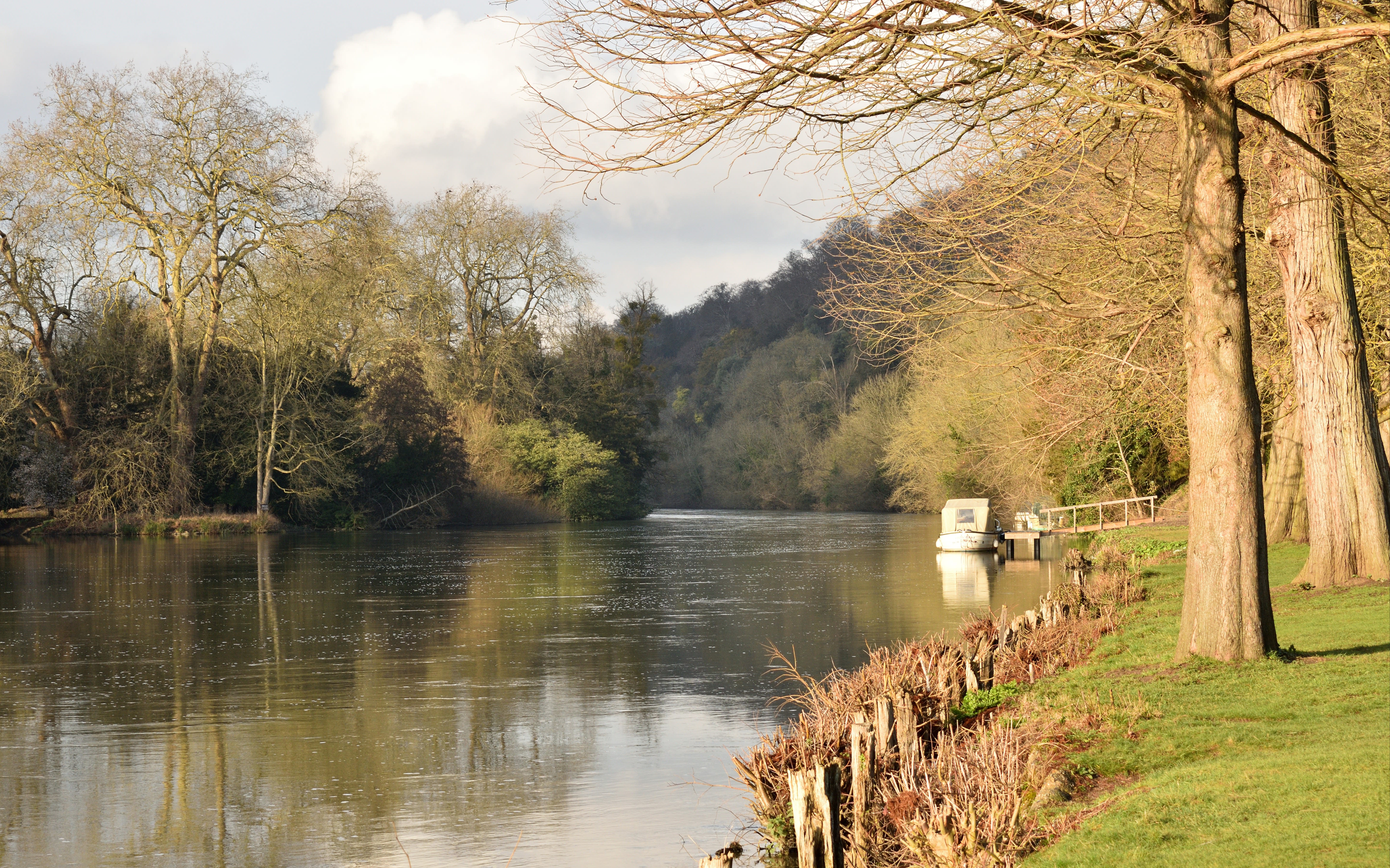 An image of a river near Cliveden House 
