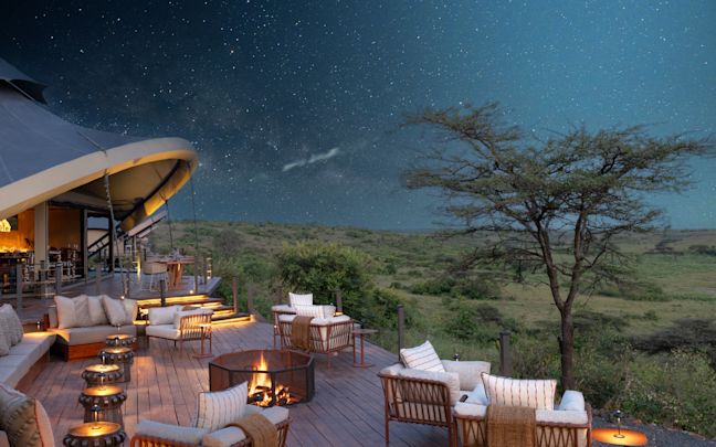 Mahali Mzuri - Fire Pit at Night Mahali Mzuri - Fire Pit at Night