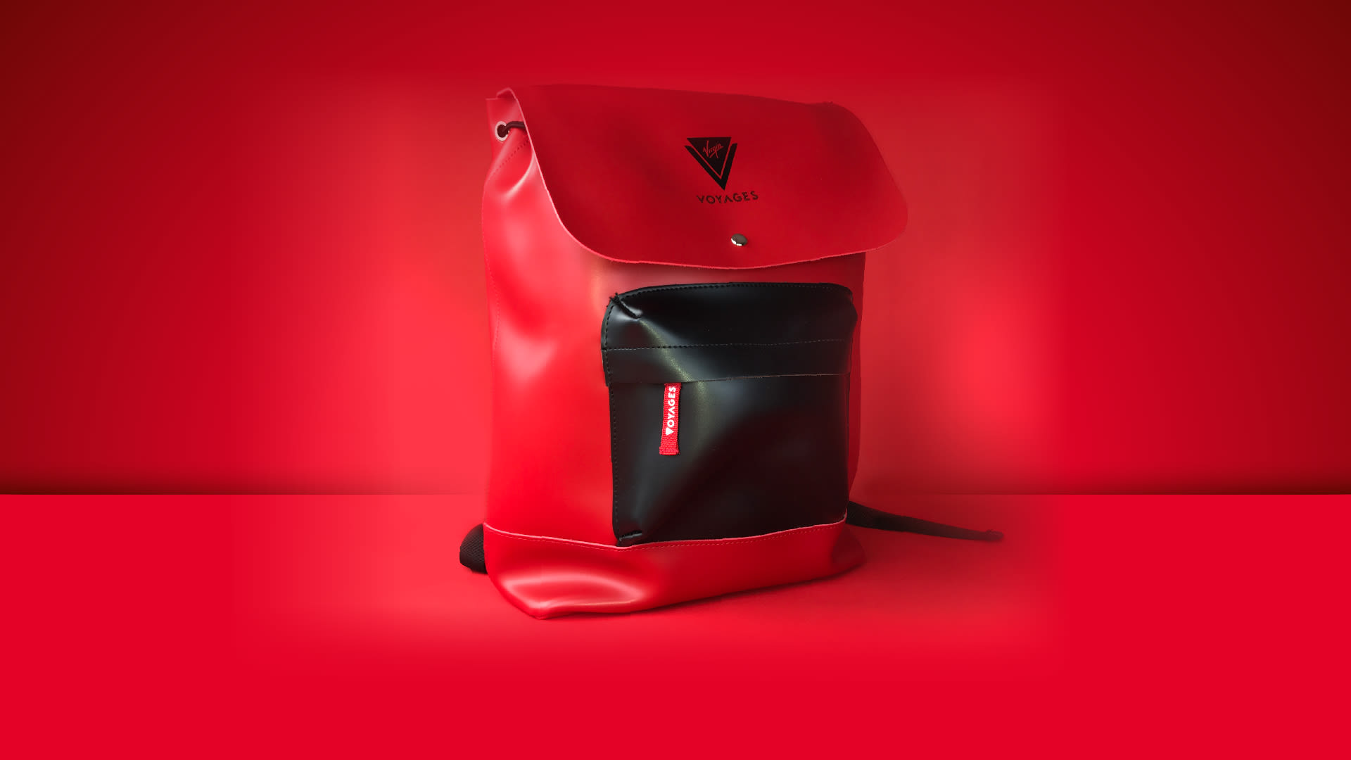 Red Virgin Voyages backpack