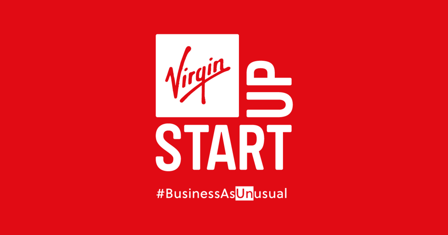 Virgin StartUp's Business as Unusual logo