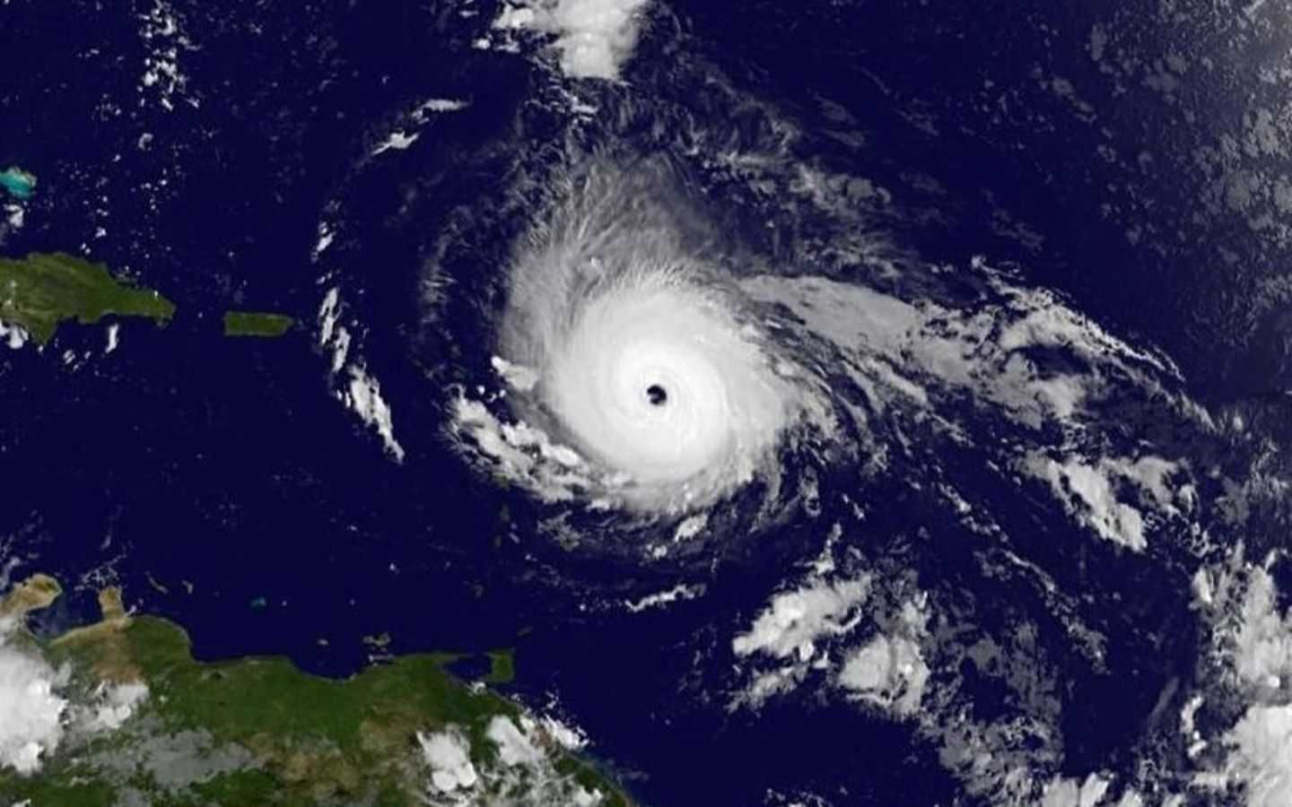 Hurricane Irma satellite shot