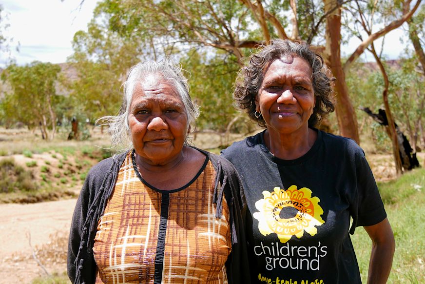 This blog's authors: Felicity Hayes – Arrernte Elder, Arrernte apmereke-artweye (Traditional Owner) for Mparntwe (Alice Springs) and a Co-Director and Senior Cultural Educator & Veronica Turner – Arrernte woman, Co-Director and Senior Cultural Educator.