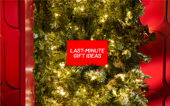 A gift card in a Christmas tree A gift card in a Christmas tree