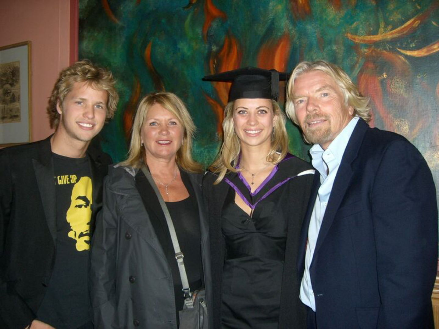 Holly Branson at her graduation