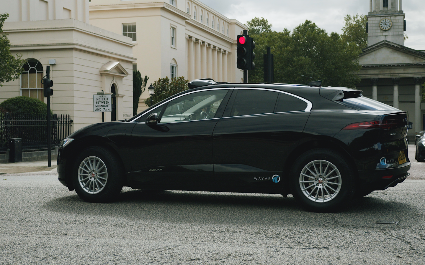 A Wayve self-driving car in London