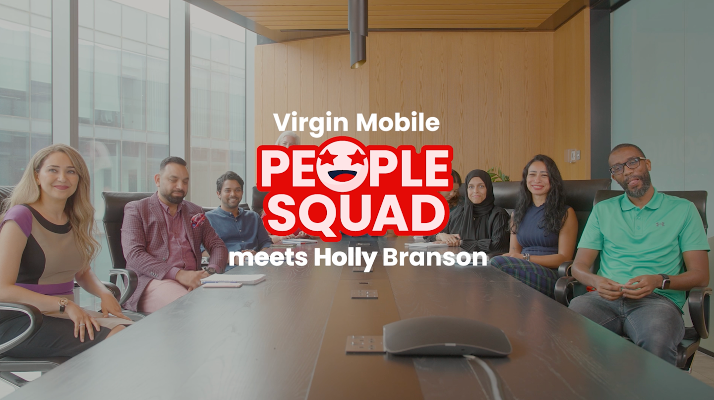 Holly Branson in a Q&A with Virgin Mobile UAE's People Squad