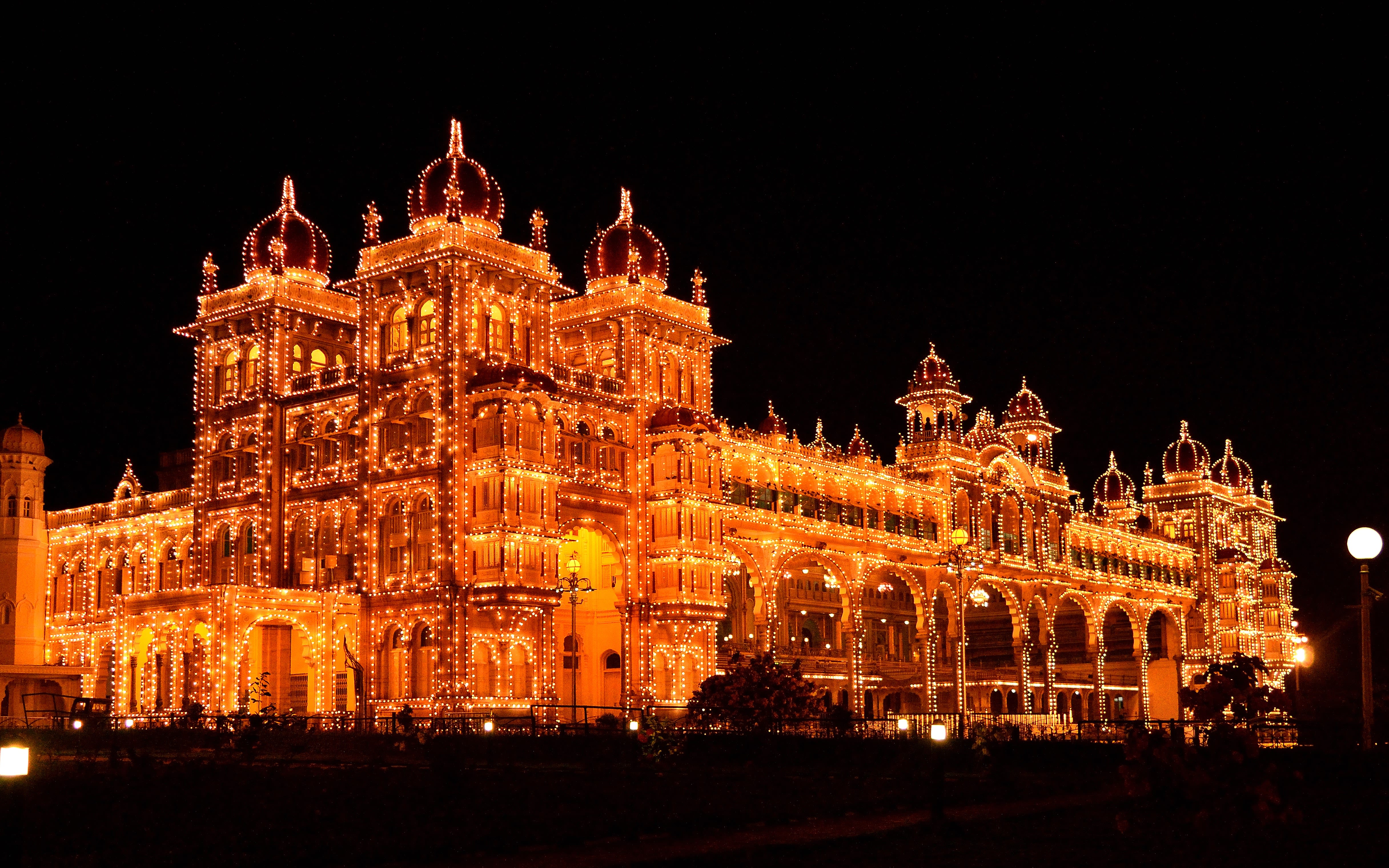 An image of Mysore Palace in Bengaluru