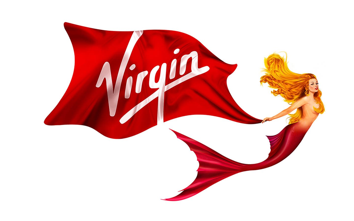 Virgin Voyages Scarlet Lady mermaid icon