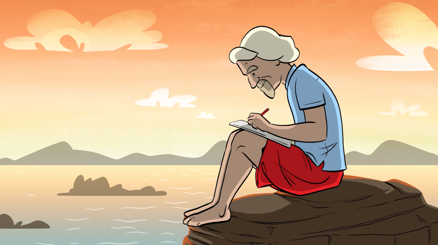 Richard Branson animation