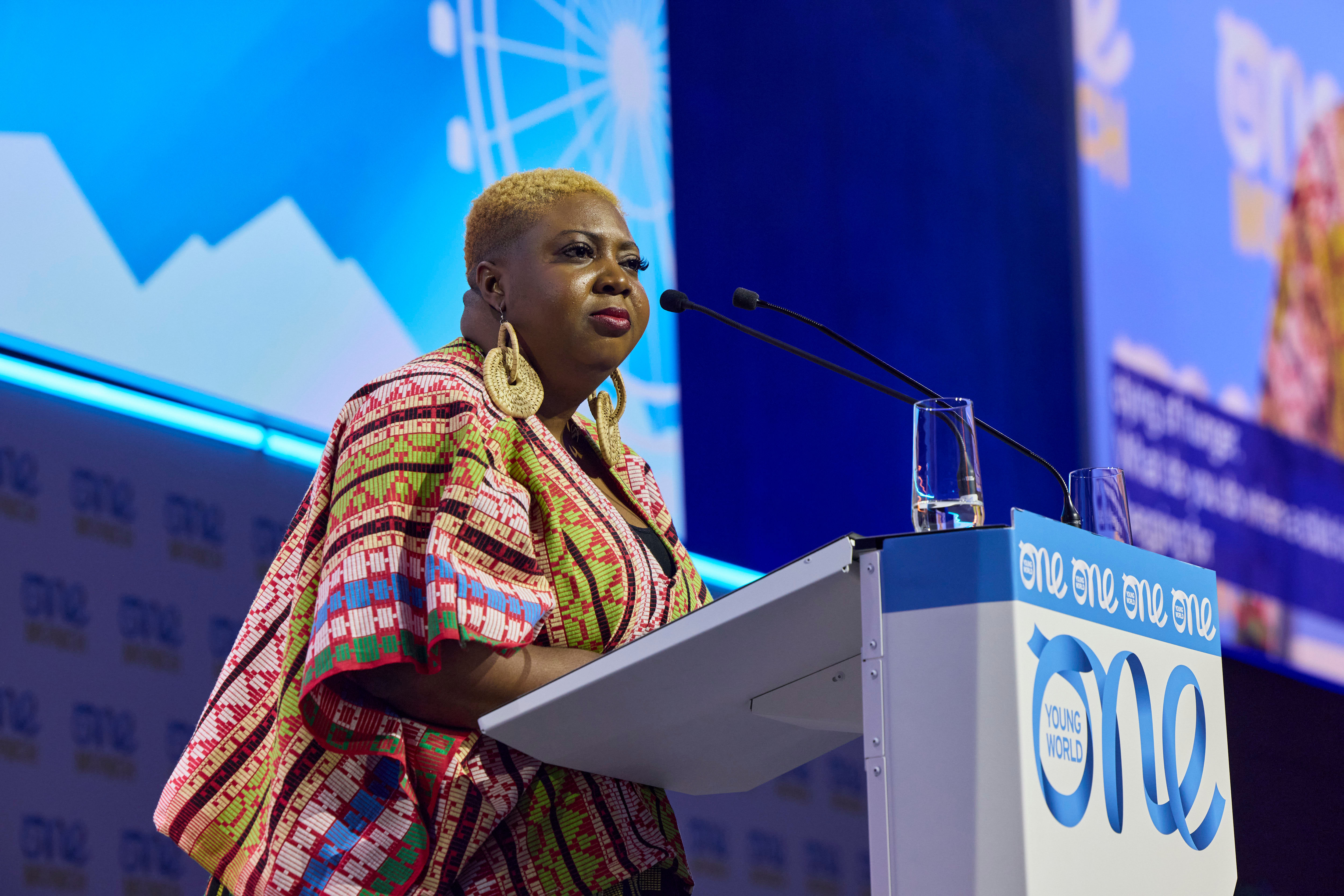 May Asagba at One Young World Munich 2025
