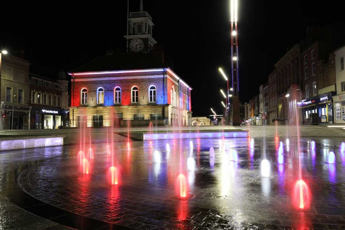stockton-center-at-night