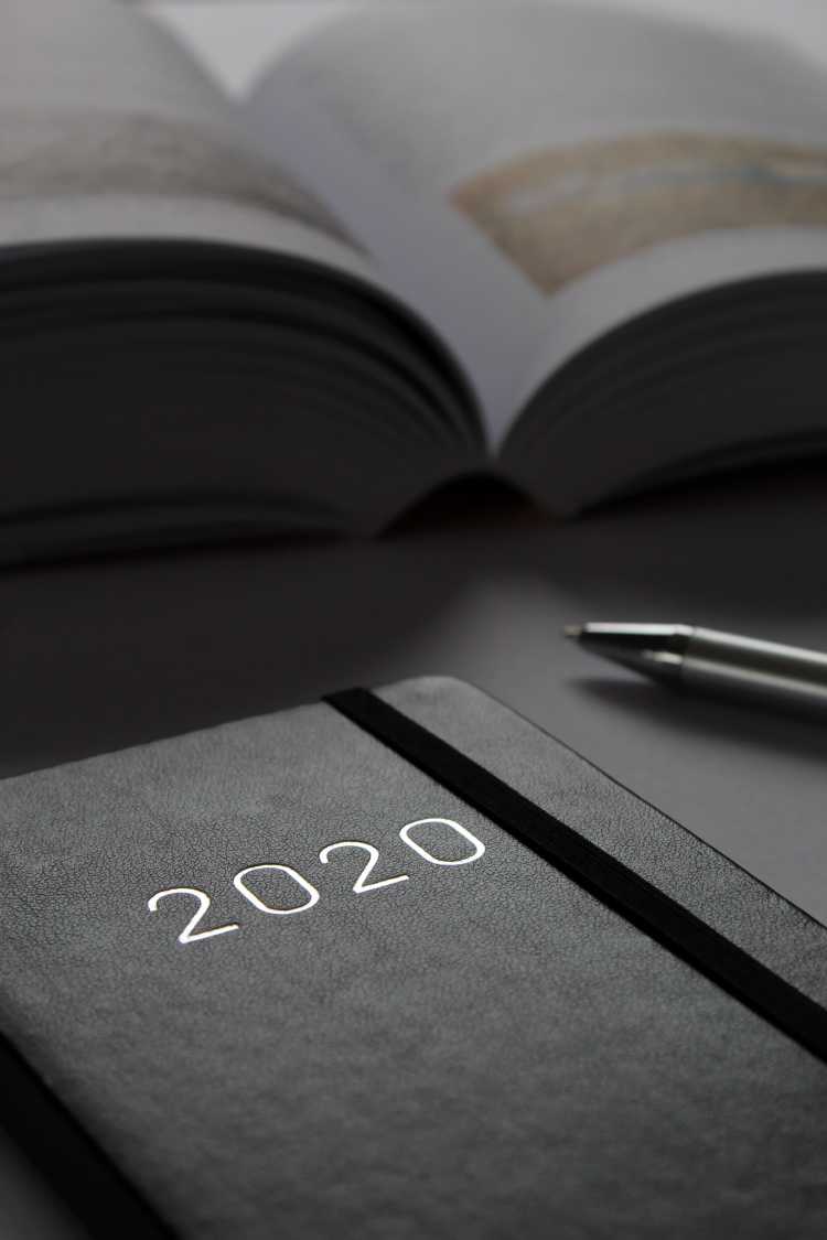 2020 Date Book Closed