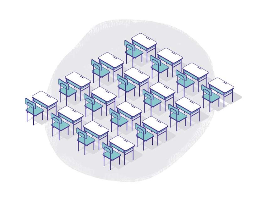 Arquitectura de un aula de clase inclusiva