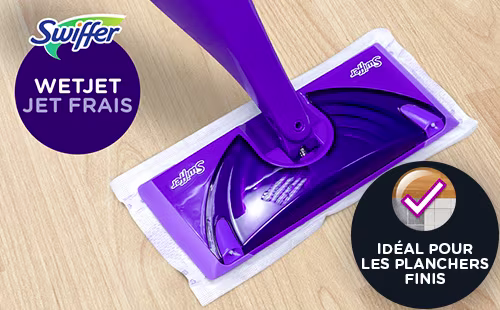 Recharge Swiffer JetFrais – Idéal pour les planchers finis