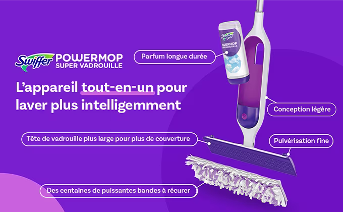Swiffer SuperVadrouille – L’appareil tout-en-un pour laver plus intelligemment