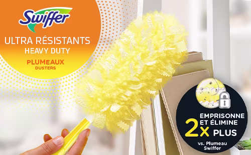 Recharges pour plumeaux Swiffer multi-surfaces ultra résistants pour animaux domestiques – Emprisonne et élimine les squames d’animaux domestiques pour réduire les odeurs et laisser le parfum frais de Febreze