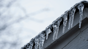 Ice on roof