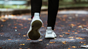 Person walking down a path