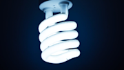 Image | Lightbulb on a dark background