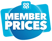 Coop member prices logo