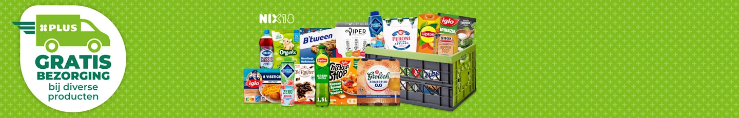 Gratis bezorging bij geselecteerde actieproducten