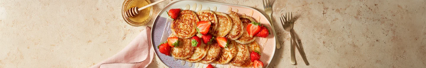 Glutenvrij lunchrecept: yoghurt pancakes