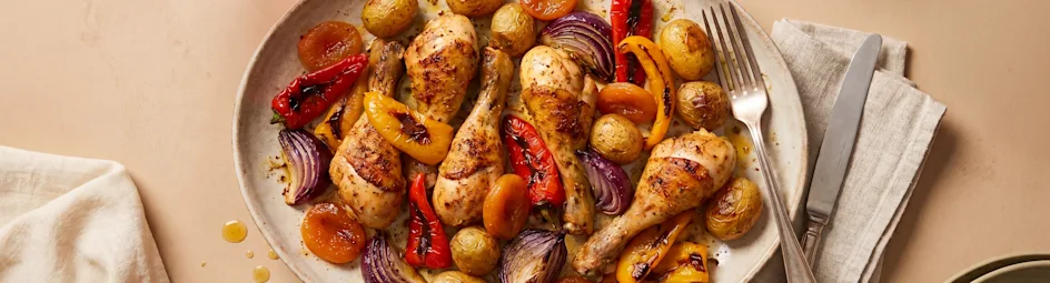 Marokkaanse traybake